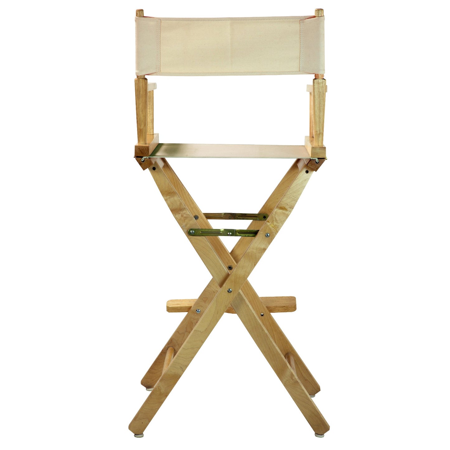 Casual Home 30" Director's Chair Natural Frame-with Wheat Canvas, Bar Height
