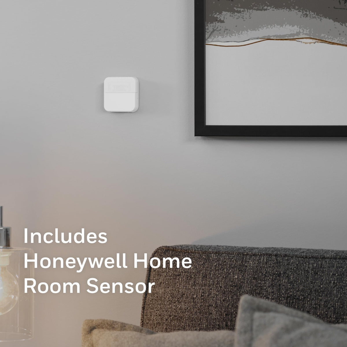 Honeywell Home X8S Smart Thermostat with Room Sensor, Video Doorbell Compatibility, IAQ Control, and Customizable Touchscreen Display, White