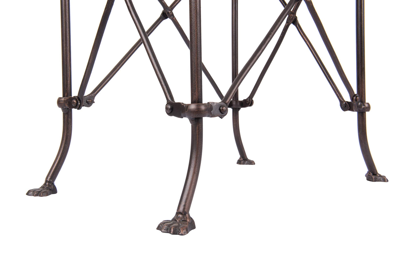 Creative Co-Op Bronze Metal Rectangle Table