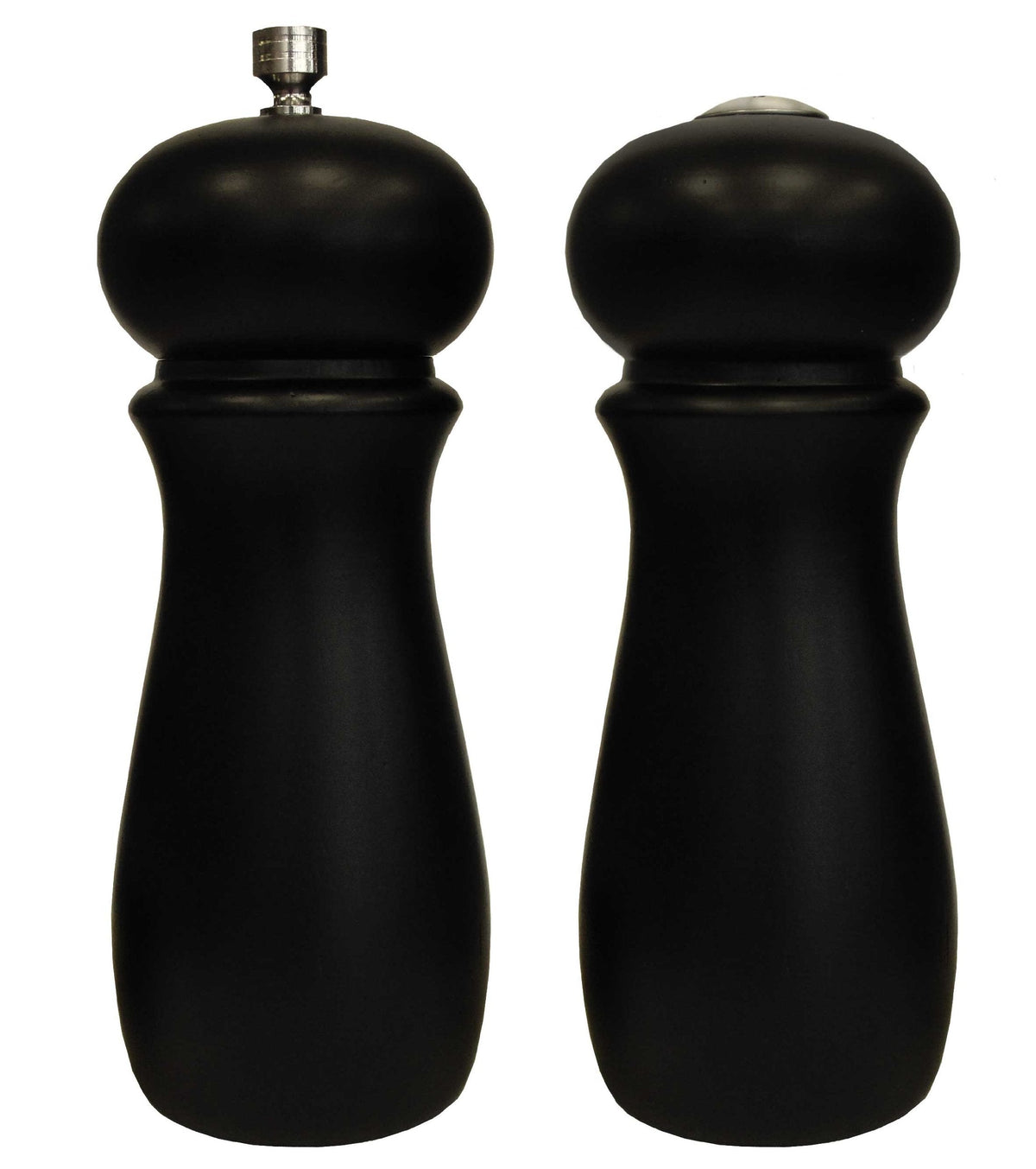 WINCO Salt and Pepper Set, Stainless Steel, 2-Piece