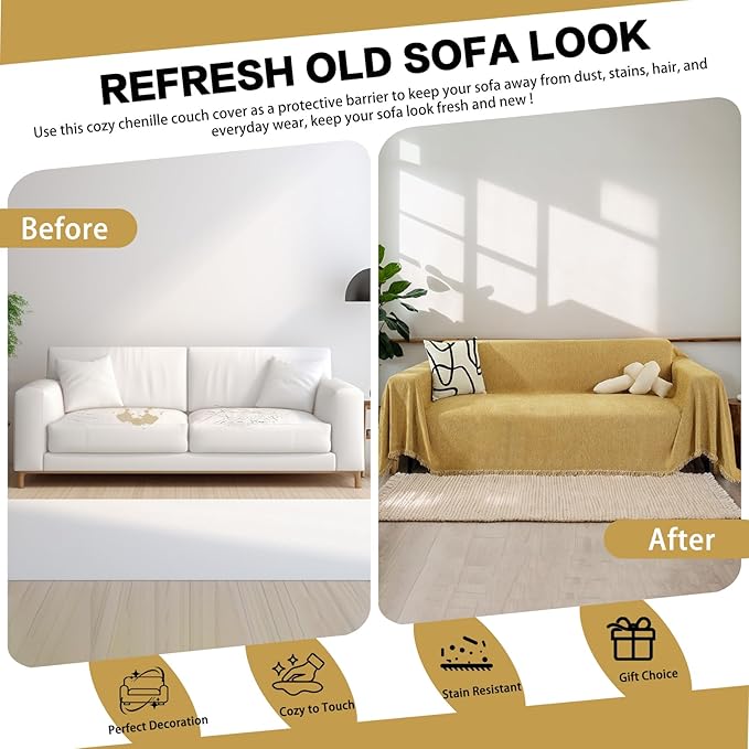 DREAMINGO Modern Minimalism Couch Cover