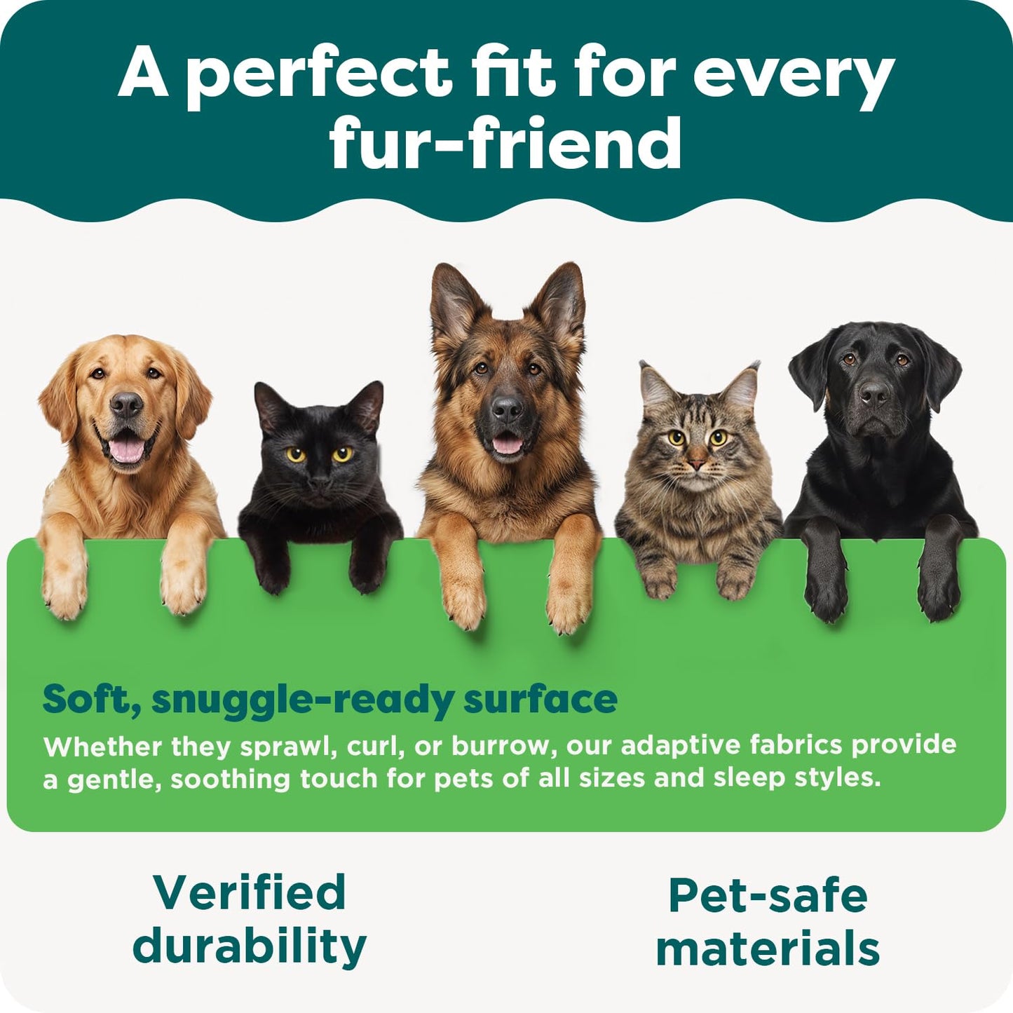 Furhaven Steady Paws Multi-Step Pet Stairs for High Beds & Sofas - Brown, 4-Step