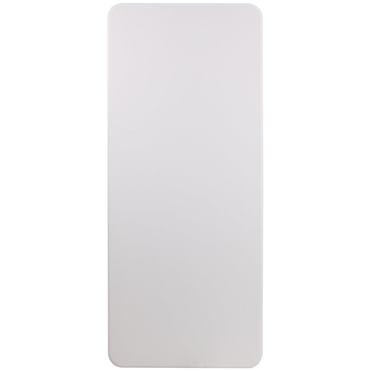 Flash Furniture Elon 6' Rectangular All-Occasion Plastic Folding Event Table, Folding Banquet Table for Indoor/Outdoor Events, White