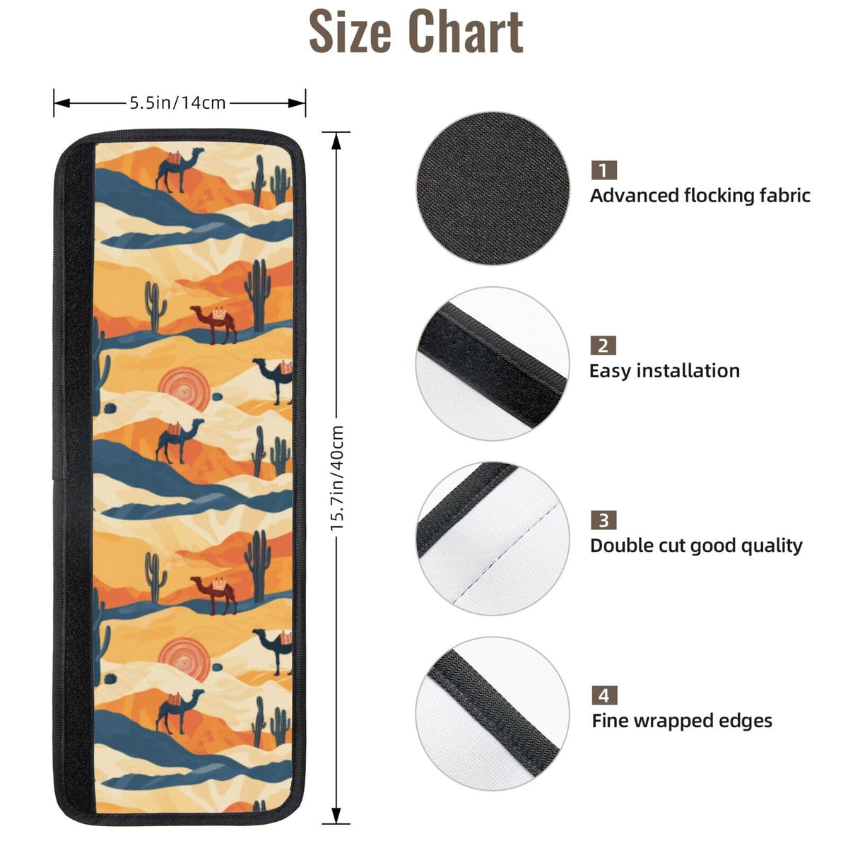 Buyidec Refrigerator Door Handle Covers Western Desert Camels Cactus Sunset Fridge Handle Cover Washable Dishwasher Microwave Fridge Oven Door Decor Handle Cover Keep Your Kitchen Appliances Clean