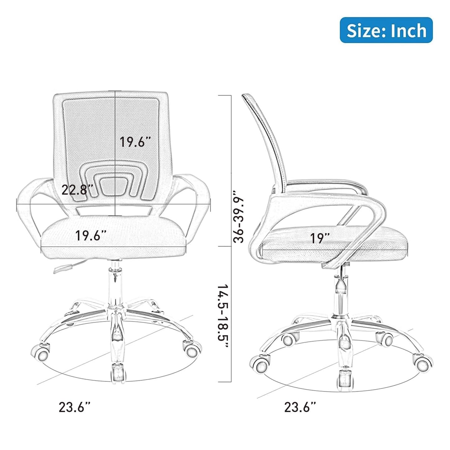 Bonzy Home Conference Table with Chairs Set, 4pcs Office Tables & 8pcs Chairs Set for Conference Room Meeting Room Training Room, Natural