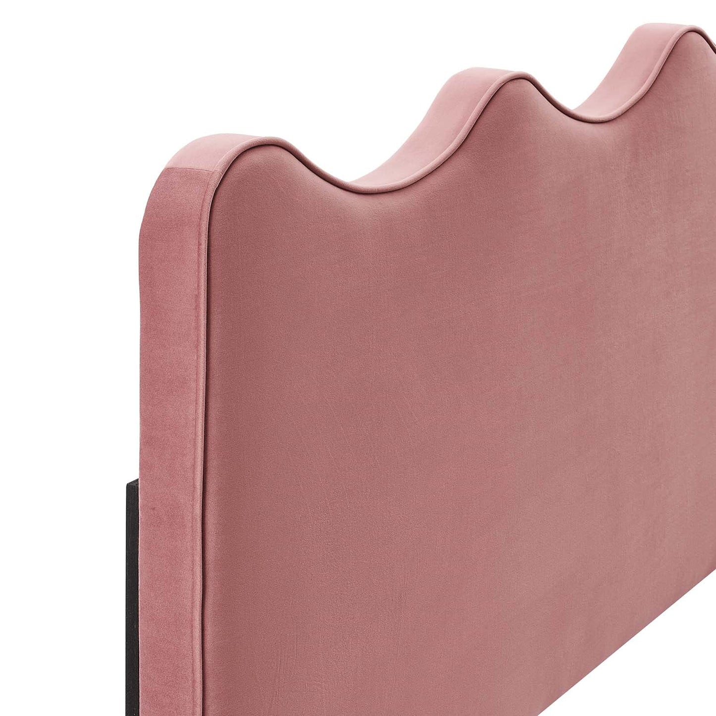 Modway Athena Performance Velvet King/California King Headboard in Dusty Rose
