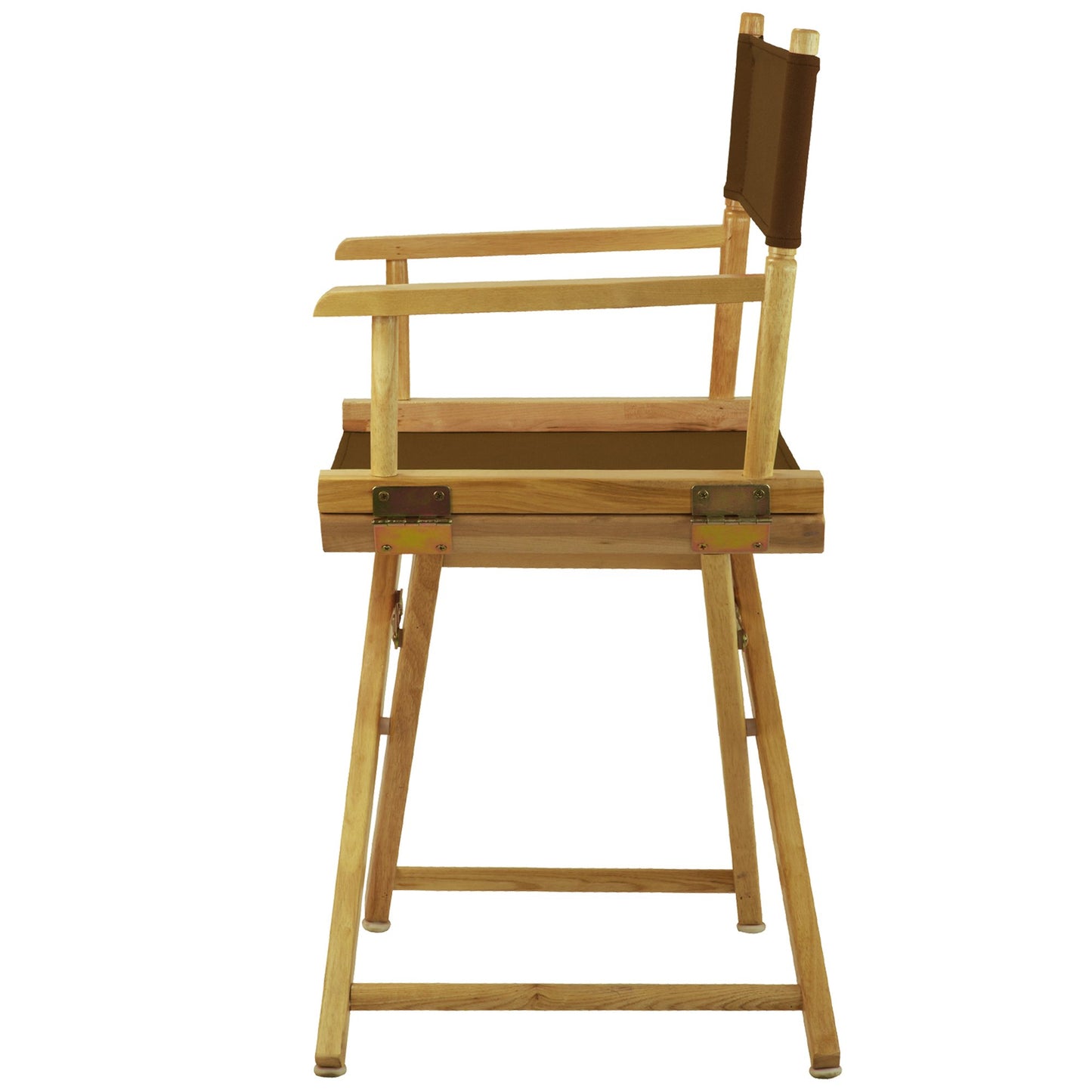 Casual Home 200-00/021-45 Director's Chair Canvas 18" - Classic Height Natural Frame/Brown