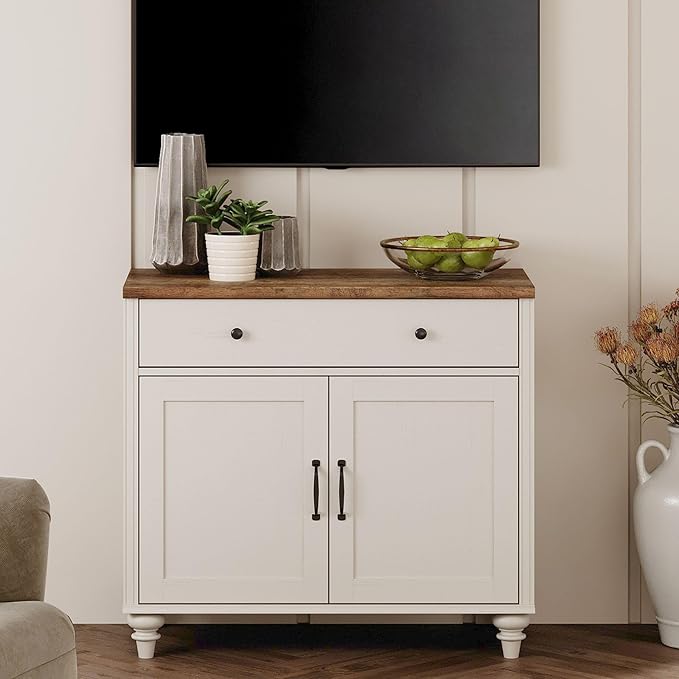WAMPAT TV Stand for 43 inch TV