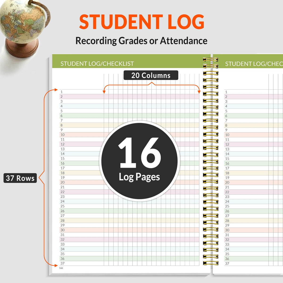 SUNEE Teacher Planner 2026-2027 Academic Year, Lite Lesson Planner Book with 7 Periods Jul 2026 - Jun 2027, 8.5"x11" Daily Weekly and Monthly Organizers, Plan Book with Pocket Folder, Color Tabs,Black
