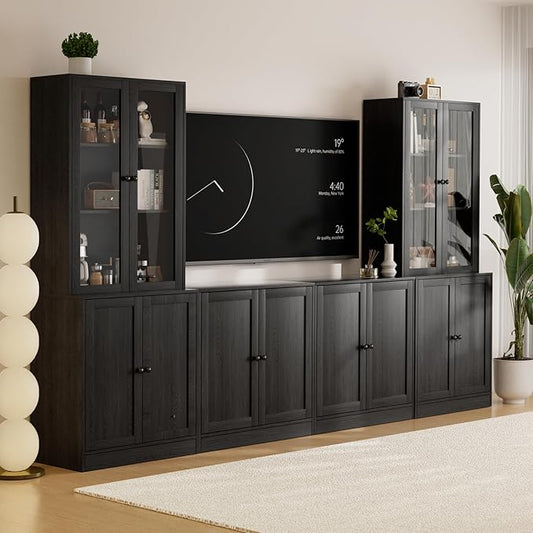 TUSY 71" TV Stand Storage Set