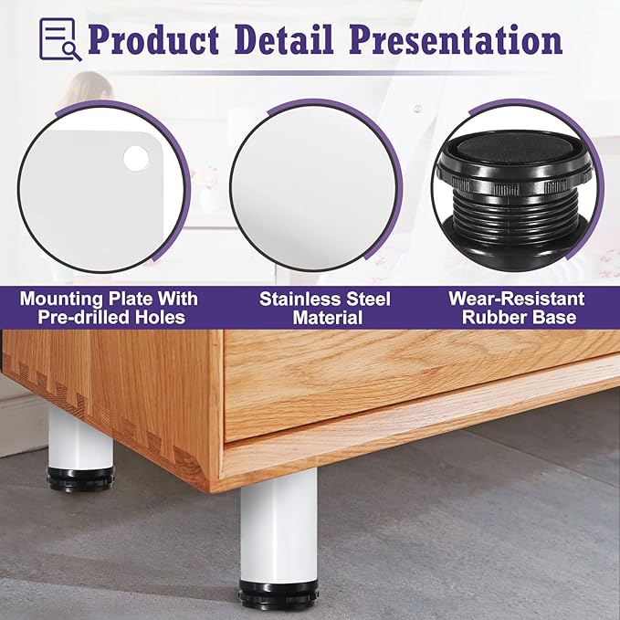 14 Inch Metal Furniture Legs