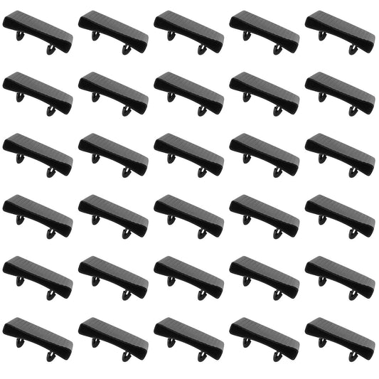 JCBIZ 30pcs 65x9mm Plastic Bed Slat End Caps Holders Plastic Connector Furniture Accessories for Holding Securing Wooden Slats Bed Base