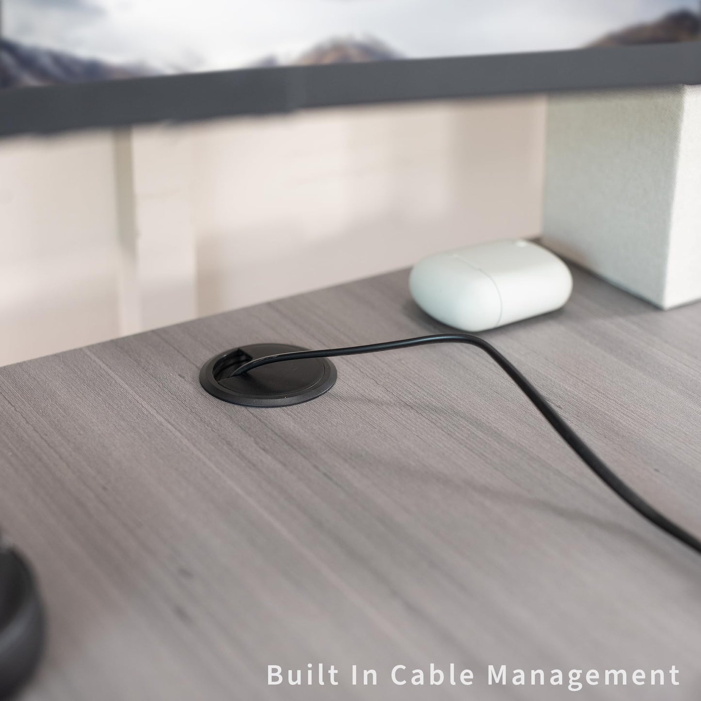 VIVO 63 x 32 inch Universal Table Top for Standard and Sit to Stand Height Adjustable Home and Office Desk Frames, Dark Gray Desktop, DESK-TOP1G