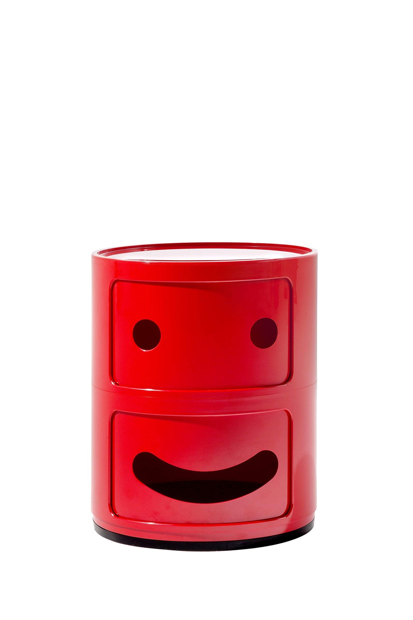 Kartell Componibile Smile Smile Storage Box, ABS, Red, 32 x 32 x 40 cm