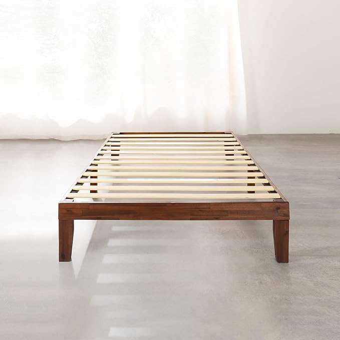 Mellow Naturalista Classic 12 Inch Solid Wood Platform Bed