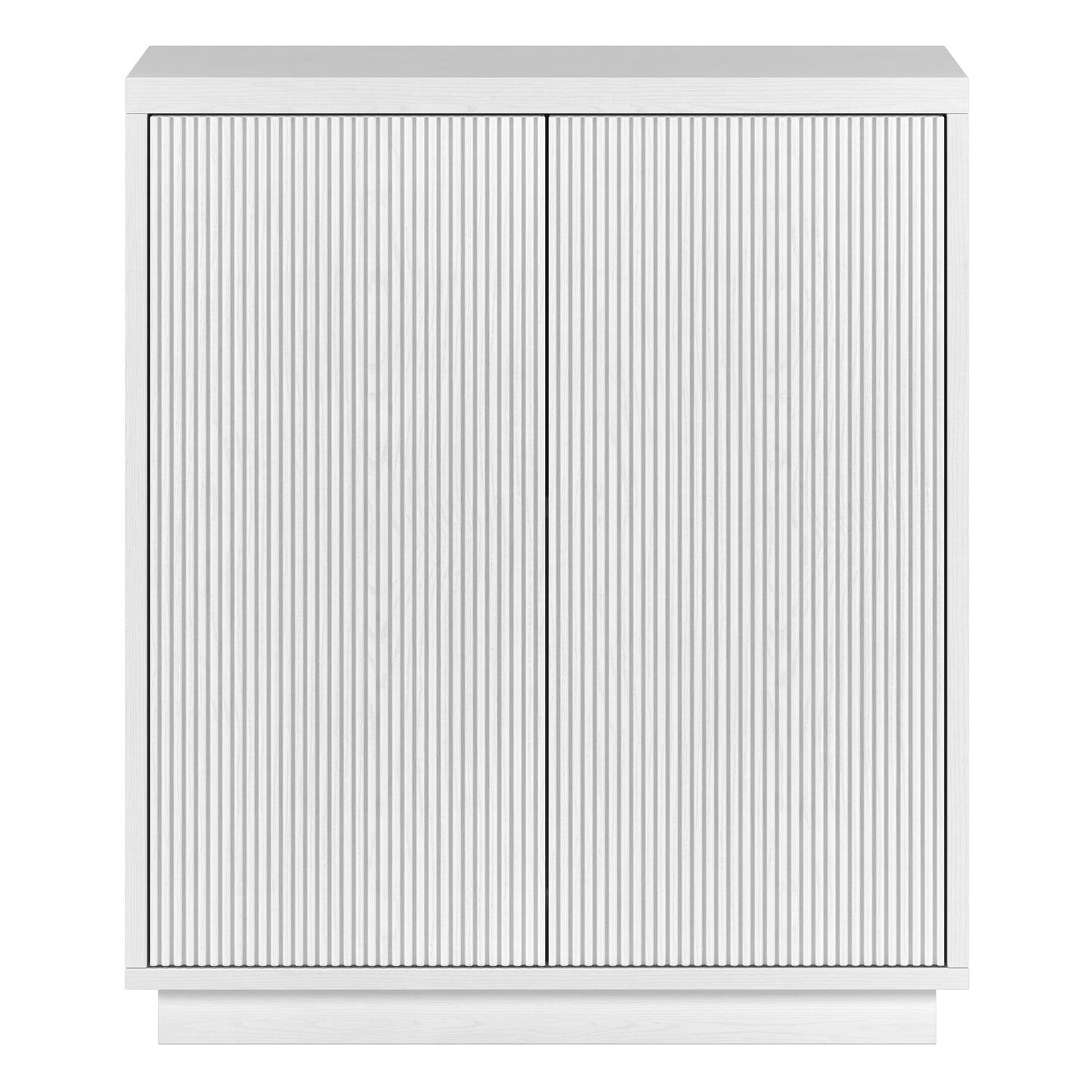 Henn&Hart Alston Accent Cabinet, 28" Wide, White