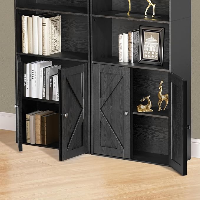 Bookshelf, 6-Tier Floor Bookcase