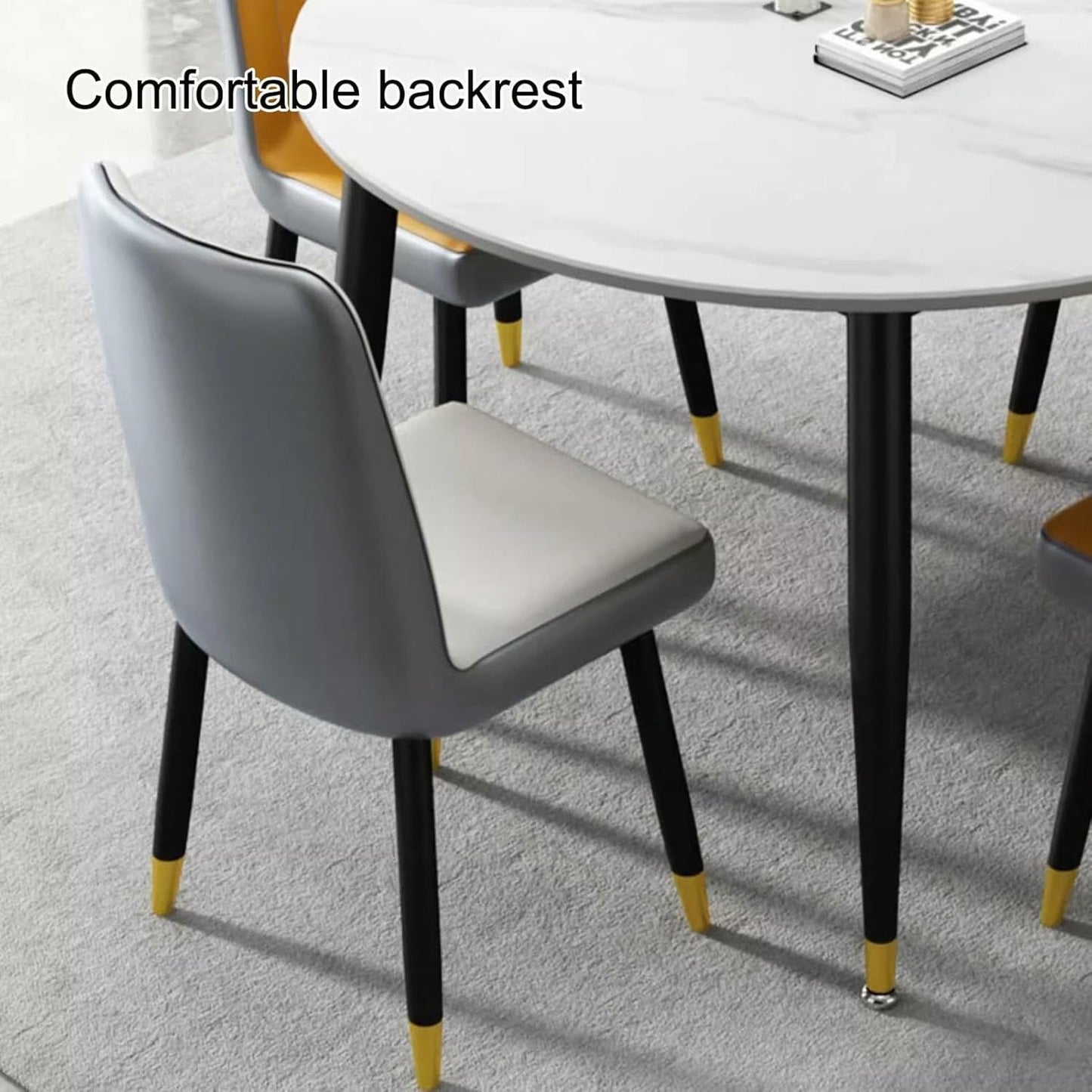 GFXYQPDNV Office Reception Room Club Table and Chair Set, Boardroom Desk, Compact Coffee Sofa Seat Office Lounge, for Crafts Balcony Bedroom Hotel Reception