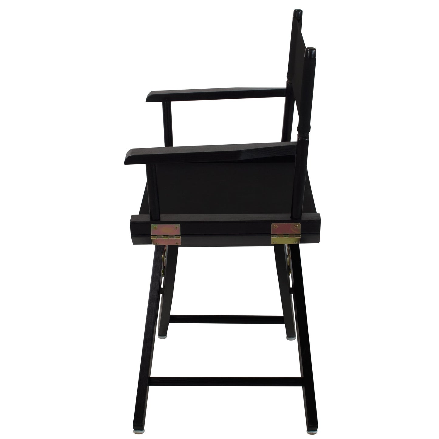 American Trails Extra-Wide Premium 18" Director's Chair Black Frame with Black Canvas
