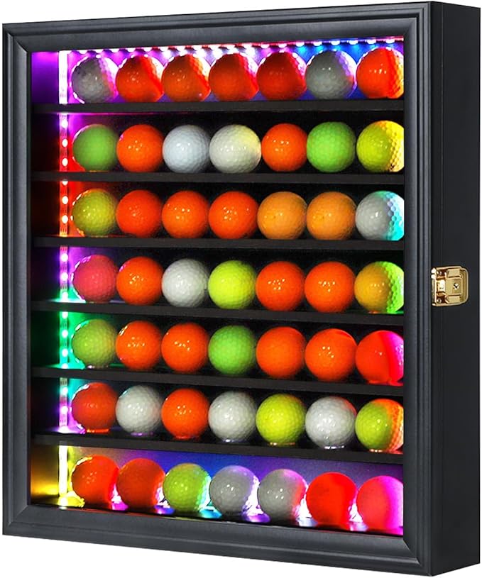 KCRasan 49 Golf Ball Display Case