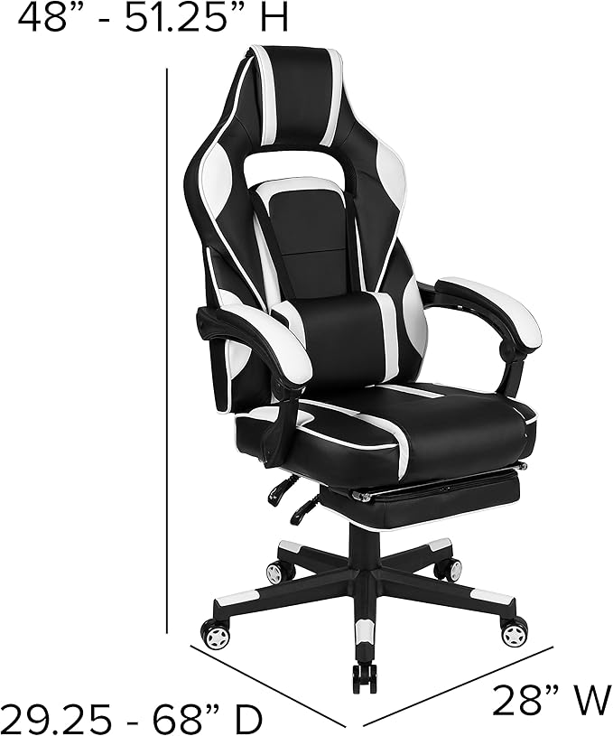 Flash Furniture X40 Gaming Chair Racing Ergonomic Computer Chair