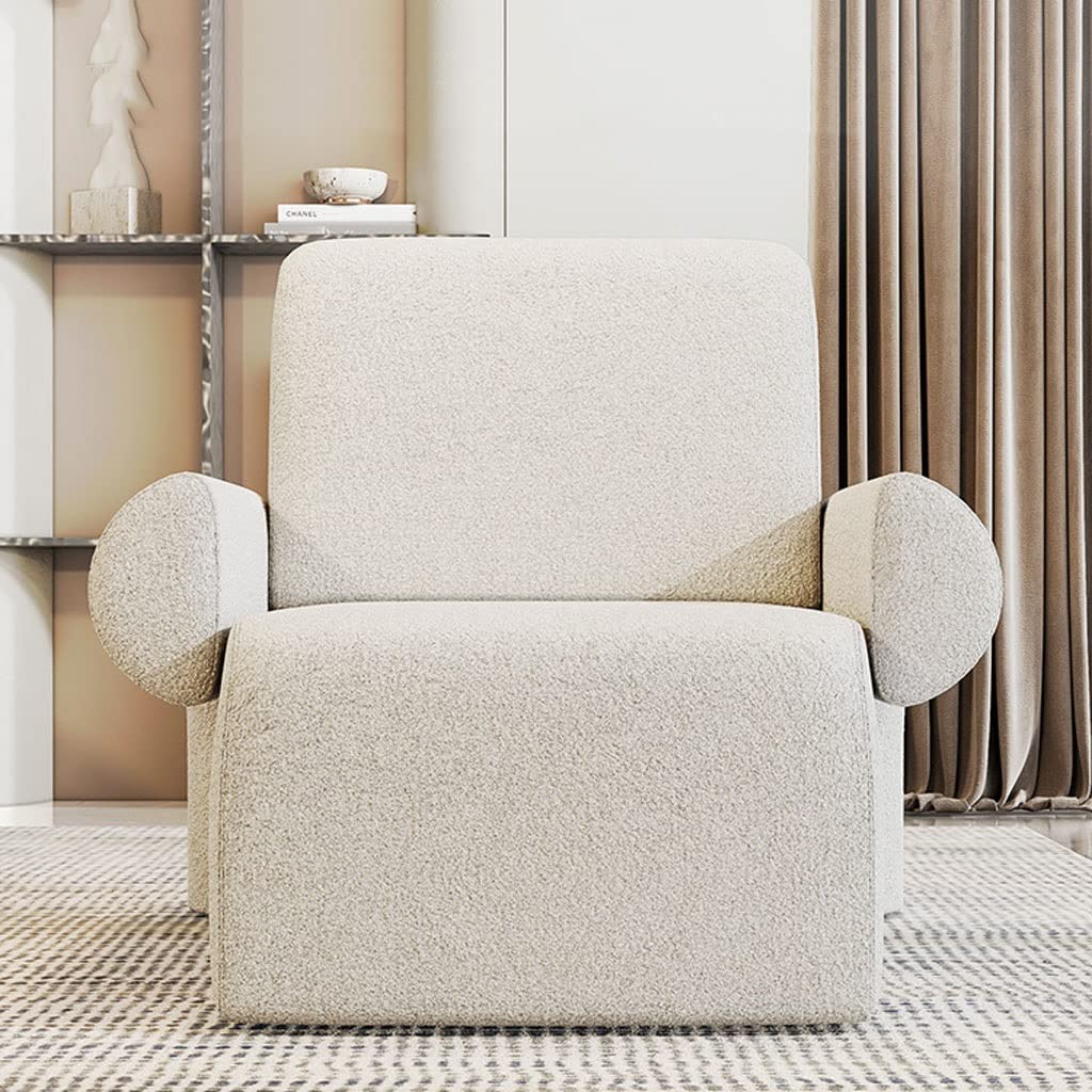 Sofas and Layers Mid-Century Modern Sofa Chair Hotel Reception Sofa Chair, Living Room Single Sofa Chair with Arms Indoor Lounge Chair for Living Room Corner Chair Bedroom Living Room Office (Colour