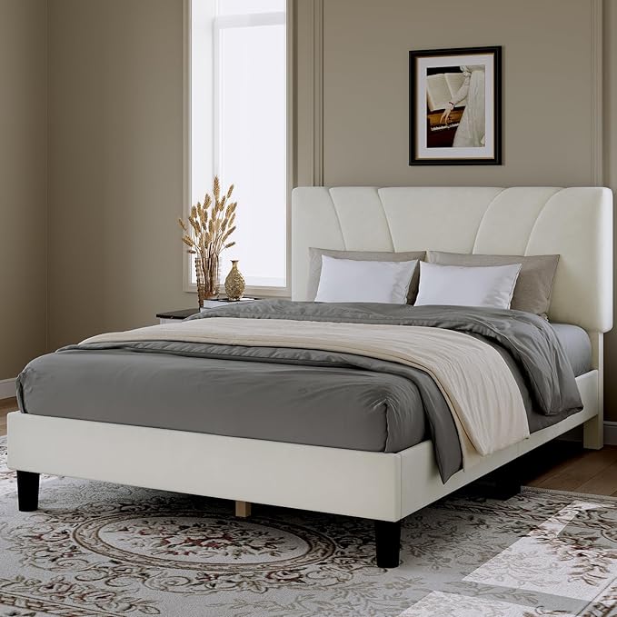 Novilla Queen Bed Frame, Queen Size Bed Frame