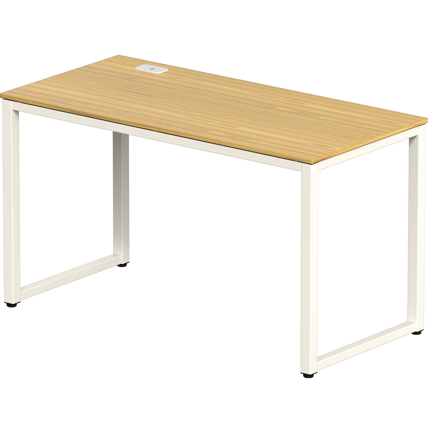 SHW 48-Inch Commercial-Grade Office Computer Desk, Oak