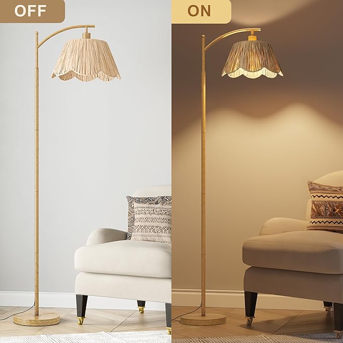 Oneach Arc Floor Lamp for Living Room