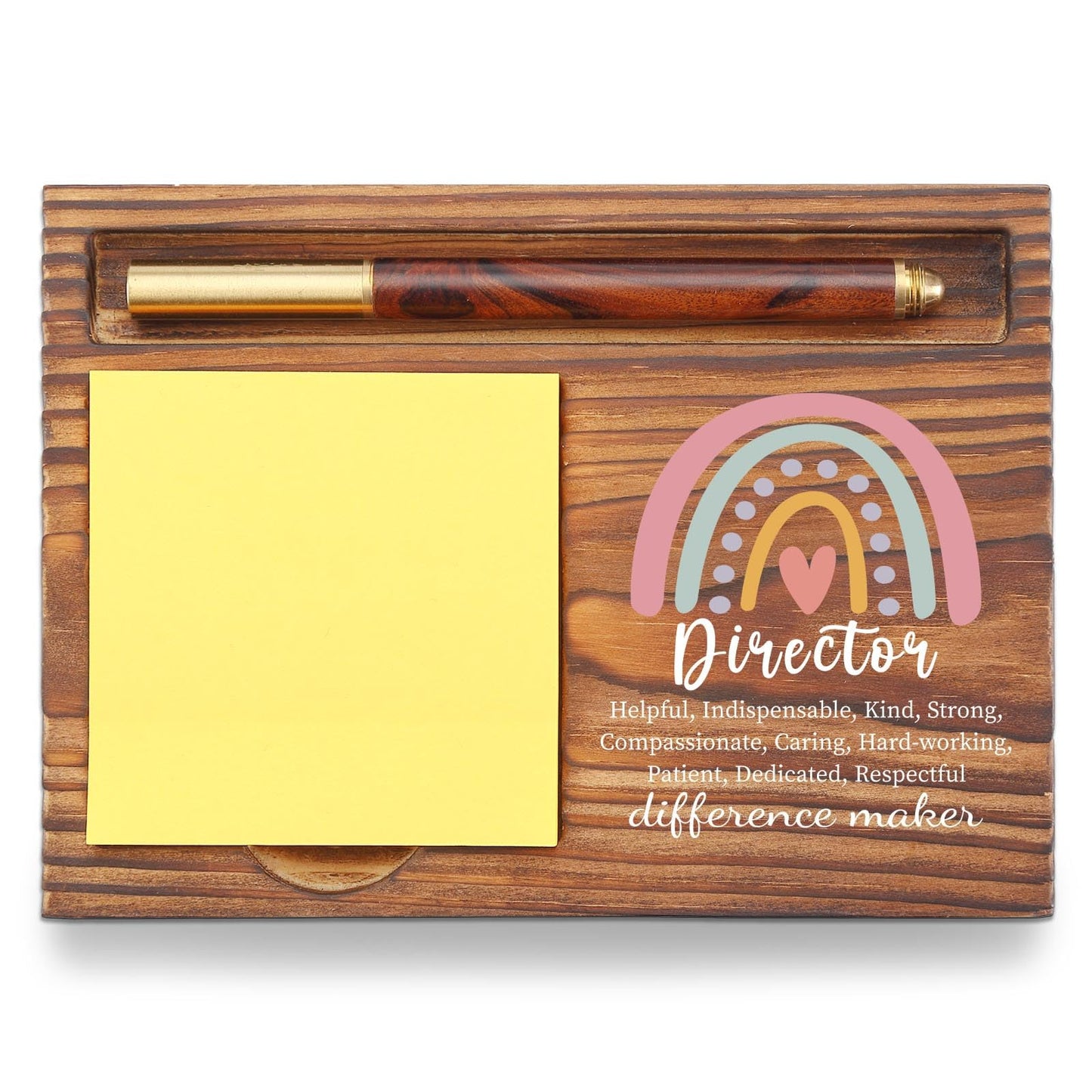 Director Gift Sticky Note Holder, Film School Student Thank You Appreciation Gifts for Director, Phd Graduation Gift Self-Stick Note Pad Holders TZP63