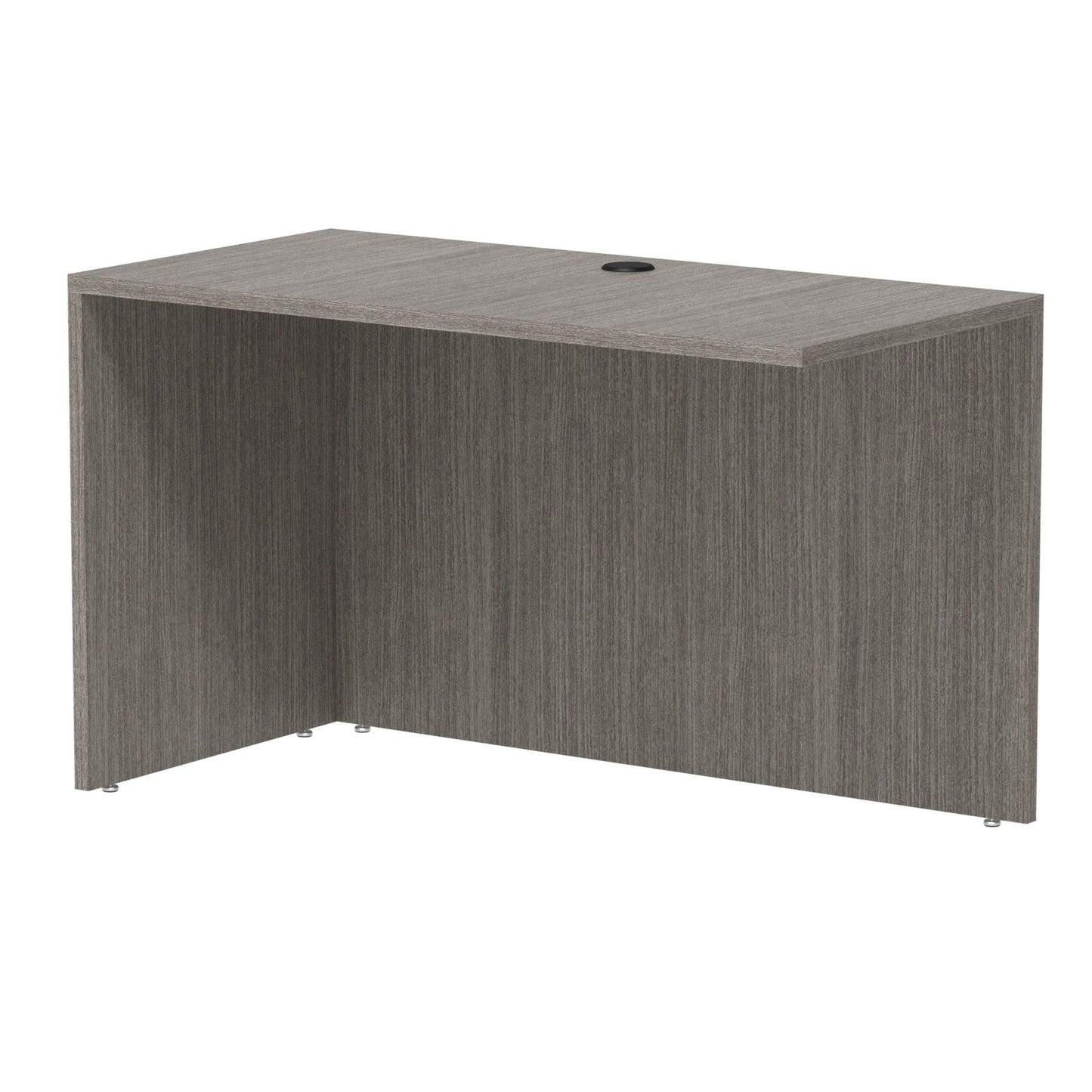 Alera Alera Valencia Series Reversible Return/Bridge Shell, 47.25w x 23.63d x 29.5h, Gray
