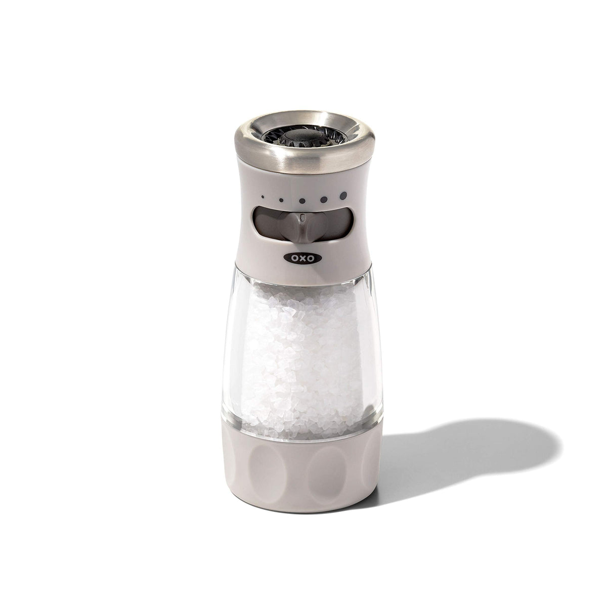 OXO Good Grips Contoured Mess-Free Salt Grinder - Gray
