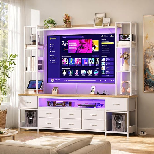 RALGEND Large Entertainment Center