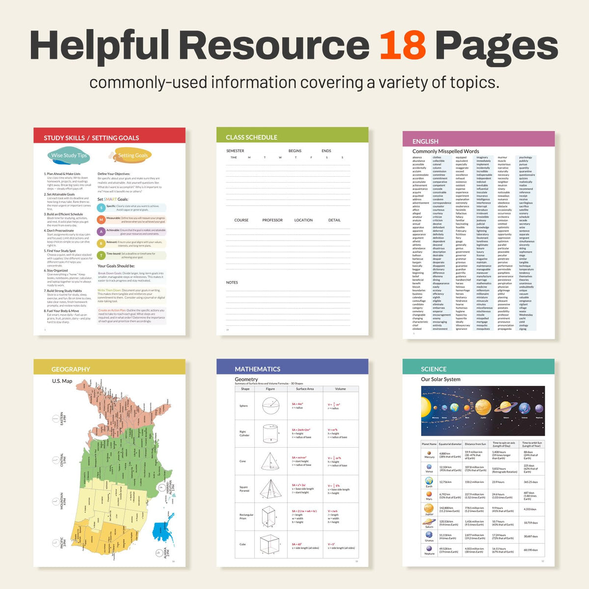 Student Planner 2026-2027, SUNEE Academic Weekly & Monthly Plan Book, Jul. 2026 - Jun. 2027, 8.5"×11" School Planner, Lesson Plan Book with Week's Goals, Bookmark, Monthly Tabs, 3-Hole Punched, Blue