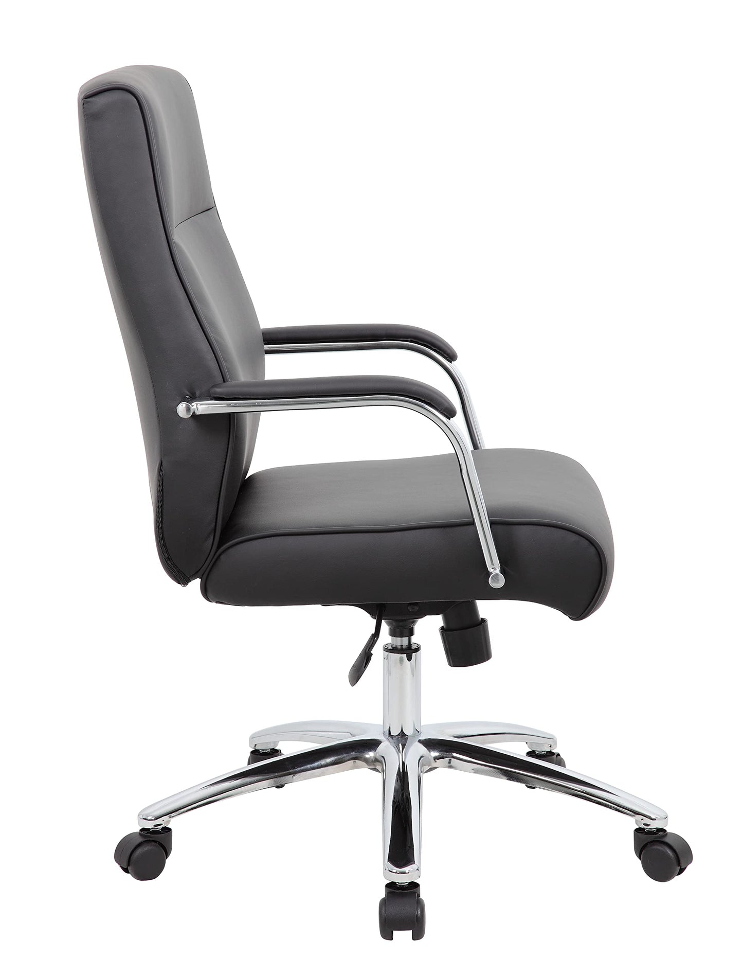 Boss Office Products (BOSXK Modern Executive Conference Chair, Black, B696C-BK
