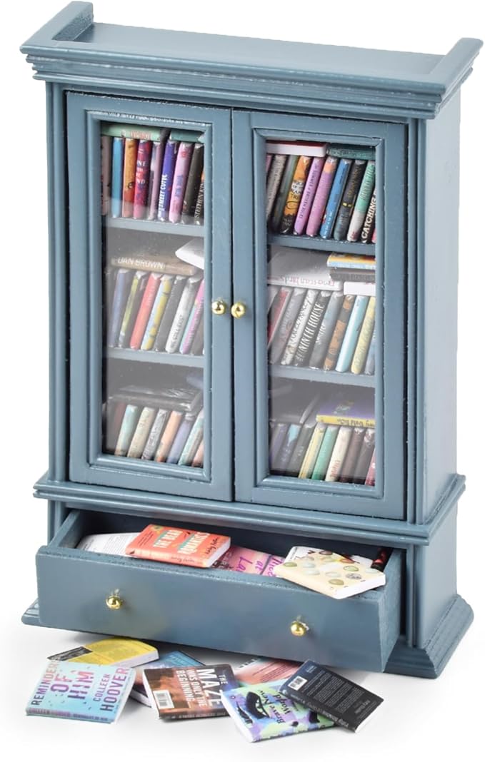 Anxiety Bookshelves, Anxiety Bookshelf, Handcrafted Mini Bookshelf