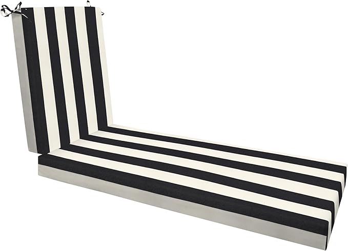Honeycomb Outdoor Chaise Lounge Cushion