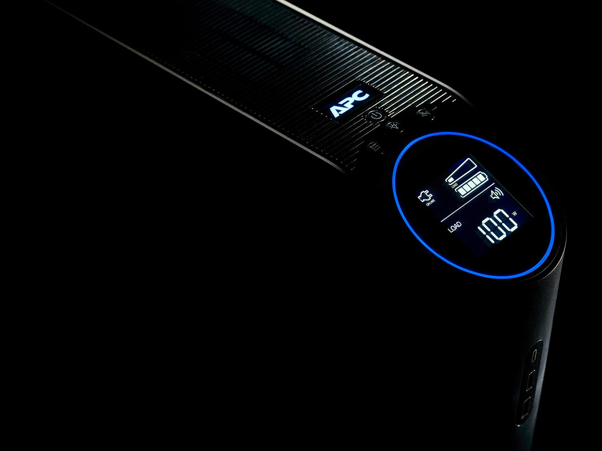 APC Back-UPS Pro Gaming UPS, 1500VA / 900W UPS Battery Backup Surge Protector, 10 Outlets, LCD, Sinewave, Type C Charger, BGM1500B-US Uninterruptible Power Supply for Gaming PC, PS5, Xbox Series X