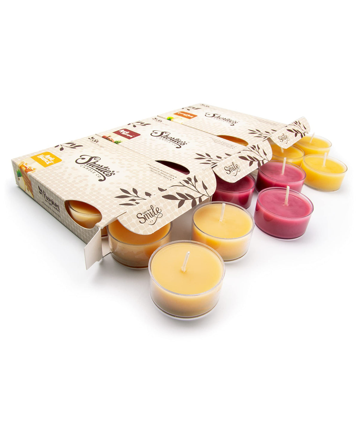 Apple Tealight Candles Variety Pack