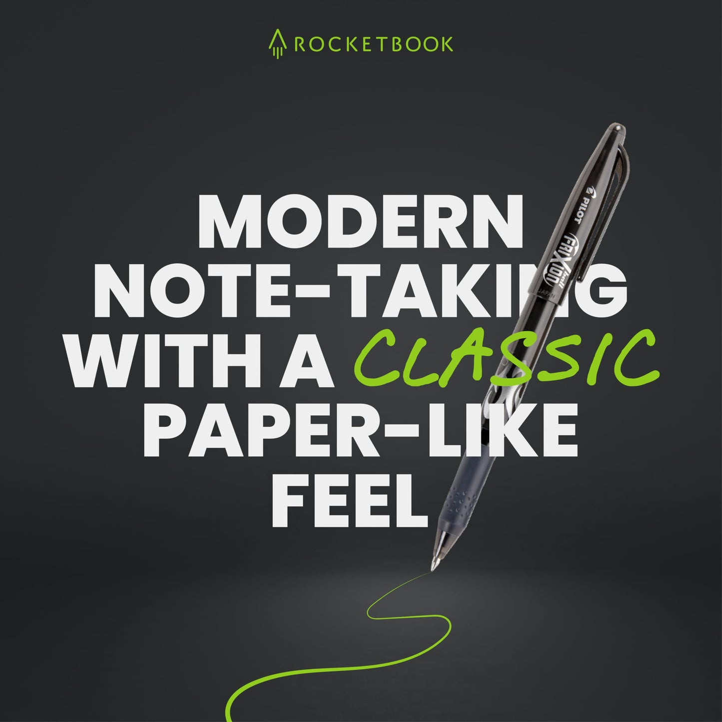 Rocketbook Fusion Hybrid Reusable Planner and Notebook in One, Additional Blank Pages, Goal and Project Tracker, Undated Planner, Executive Size 6x8.8, Grey (Pack of 1)