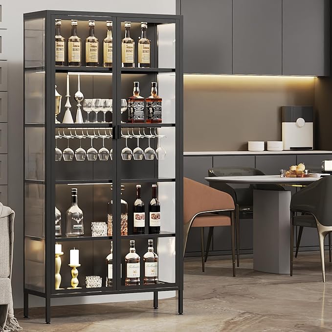 Eltean 71" H Display Cabinet