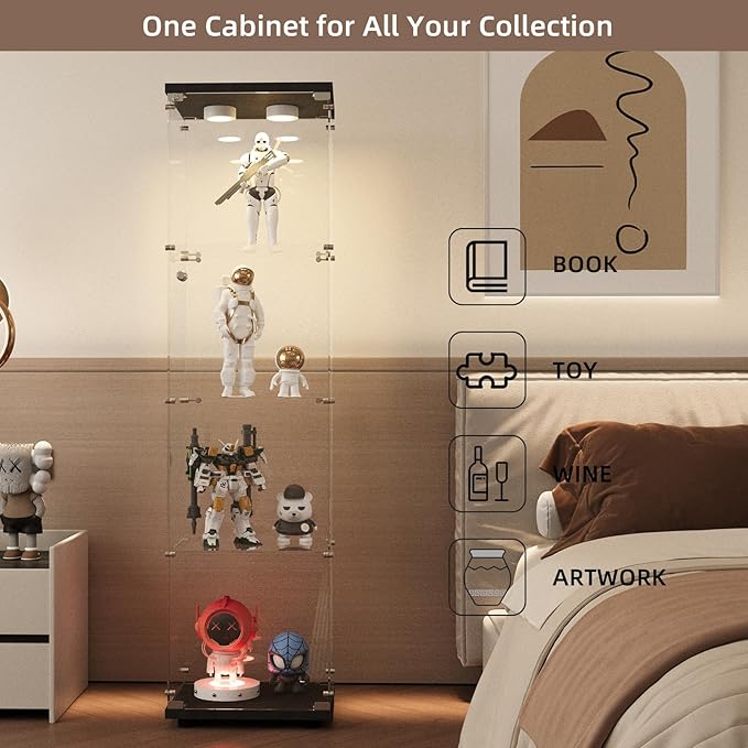 Beauty4U Glass Display Cabinet