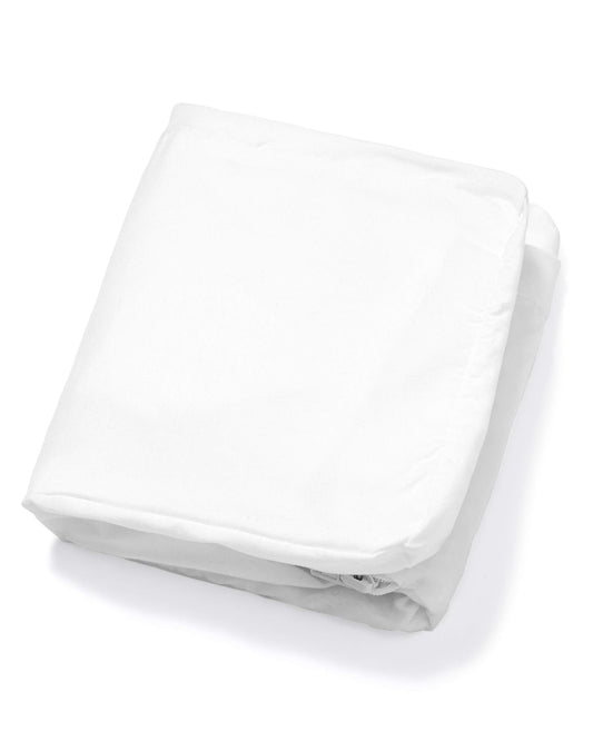 PILLOWS WITH A PURPOSE U Sleep Pillow Cover Designed to Fit on U Shaped Side Sleepers and Neck Pain Relief Pillows - White
