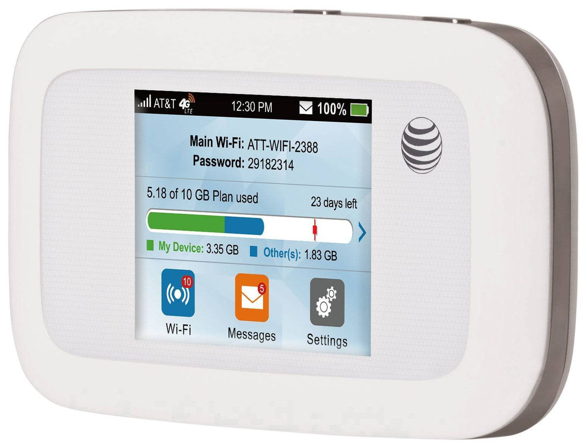 ZTE Velocity | Mobile Wifi Hotspot 4G LTE Router MF923 | Up to 150Mbps Download Speed | WiFi Connect Up to 10 Devices | Create A WLAN Anywhere | GSM Unlocked - White