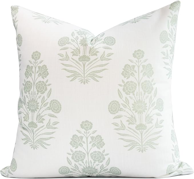 Crumbs Home Modern Farmhouse Fall Linen Indoor Outdoor Throw Pillow Cover Only