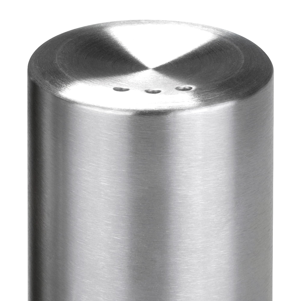 Frieling USA Sylva Salt or Pepper Shaker Acrylic, 3.3" x 1.7", Clear/Stainless Steel