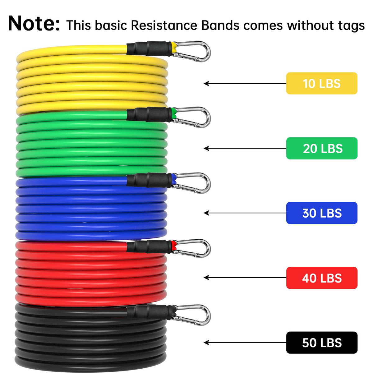 Resistance Bands Set with Gym Storage Rack for Working Out, Fitness Exercise Bands,Workout Bands,Strength Bands,Weight Bands,Training Bands,Dopa Bands,Elastic Resistance Tubes with Handles