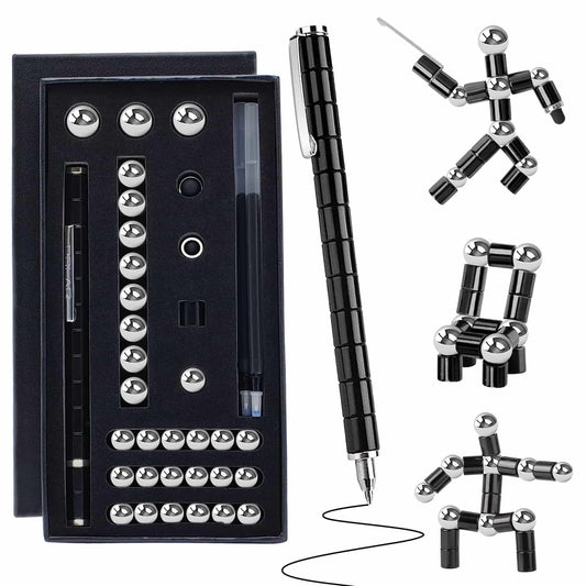 Gifts for Men Fidget Pen: Ideal Father's Day Mother's Day Graduation Gift Set,Cool Office School Desk Toy for Teens Adults, White Elephant Gifts, Cool Gadget for ADHD Men Women,Best for Stress Relief