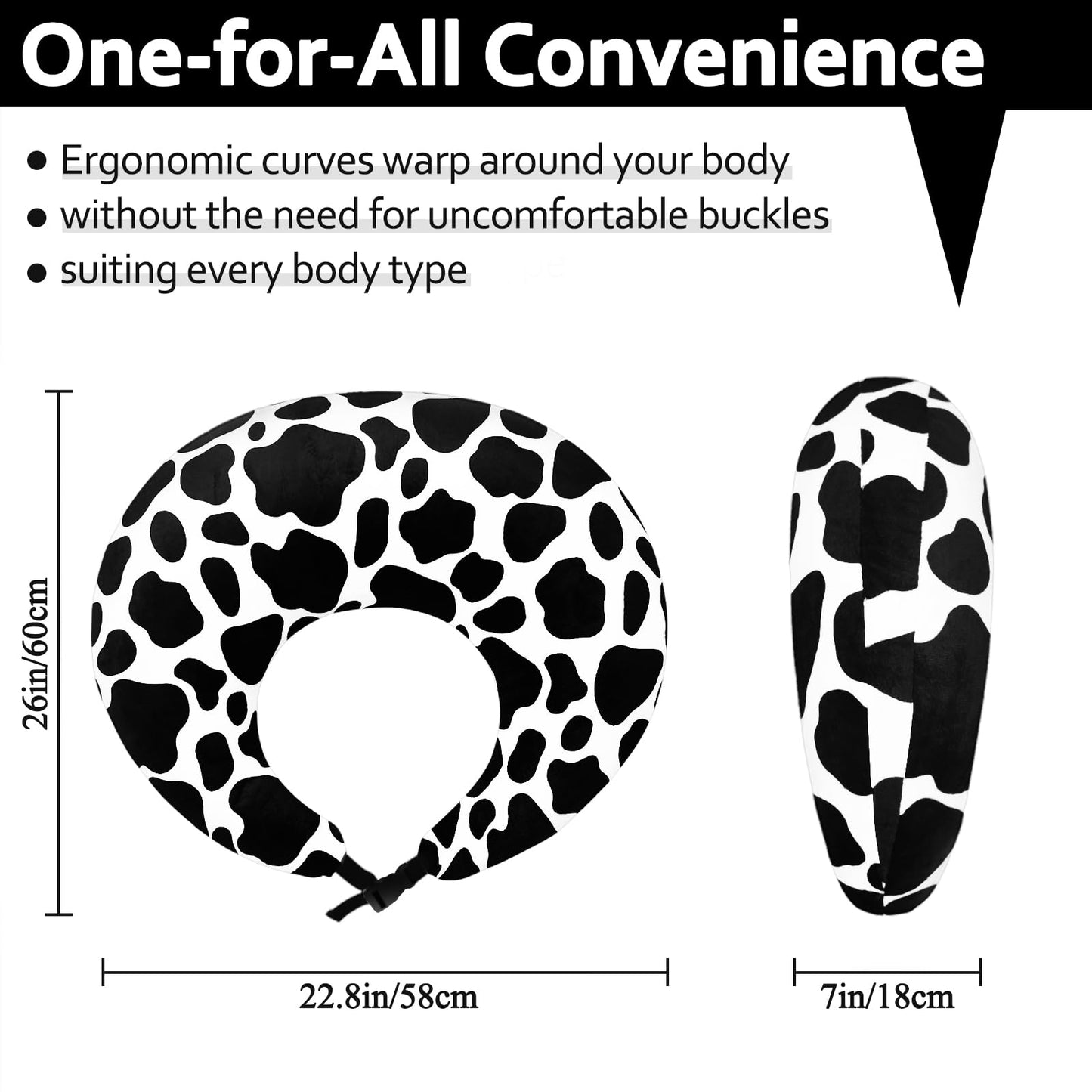 Crafting Pillow for Crocheting, Crochet Pillow for Lap Support, 12 Fun Print Styles, Ergonomic Arm Support, For Bed, Floor, Chair Comfort, Pain Relief and Fatigue for Gaming and Woking (Spots)