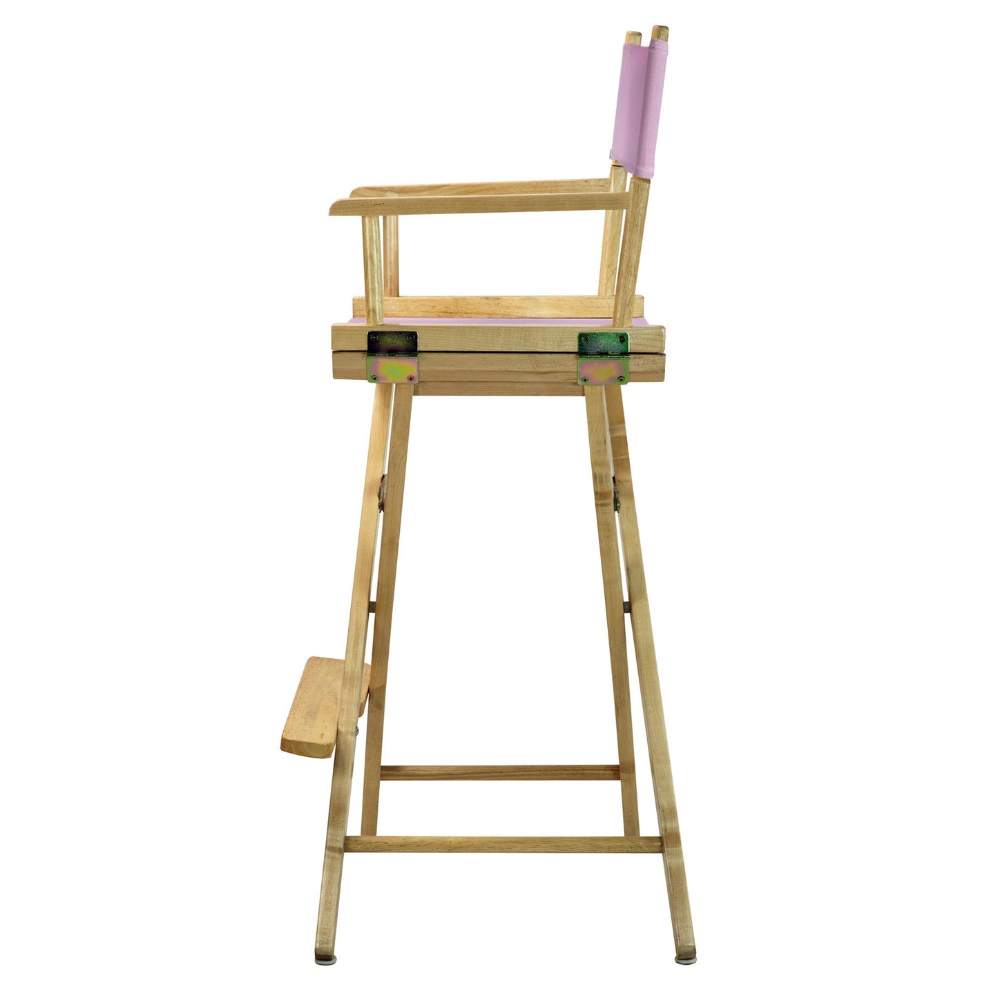 Casual Home 230-00/021-22 Director Chair 30" - Bar Height Natural Frame/Pink Canvas